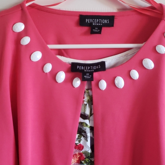 Very Beautiful Women's Floral 2 Piece Dress - Picture 10 of 10